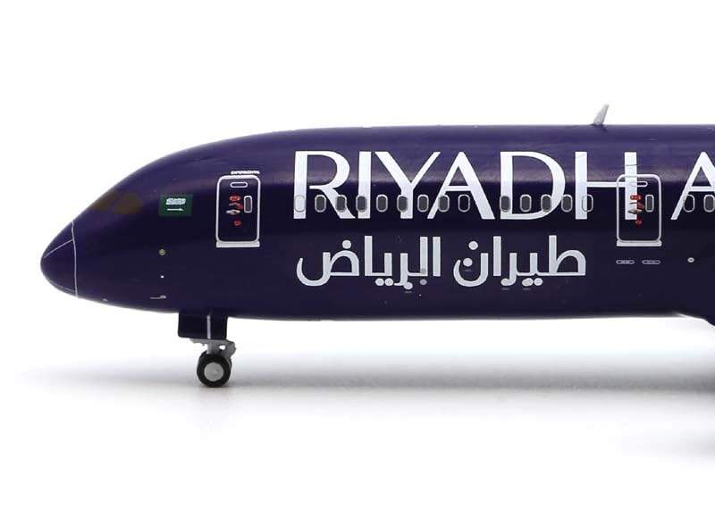 JC WINGS Riyadh Air for Boeing B787-9 N8572C Flaps Down 1:400