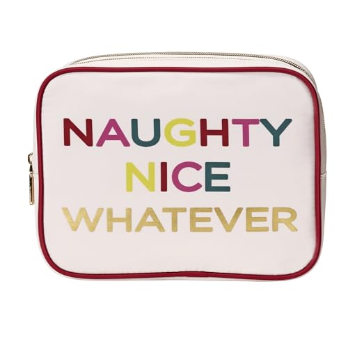 Conair Travel Double Zip Organizer - Toiletry Bag - Makeup Bag - Travel Makeup Bag - Makeup Organizer - Gifts for women - Light Pink