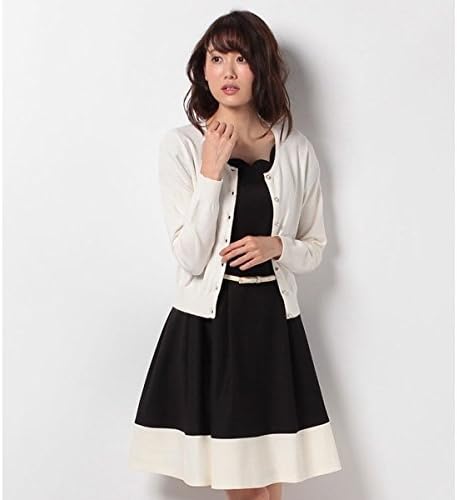 Amazon Co Jp レッセパッセ Laisse Passe クラシカルバイカラーワンピース 05クロ 038 M 服 ファッション小物