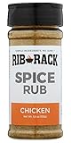 Rib Rack Dry Spice Rub - Chicken, 5.5 oz. - Meat Seasoning for BBQ, Grill, Smoker - All Natural Ingredients (Packaging May Vary)