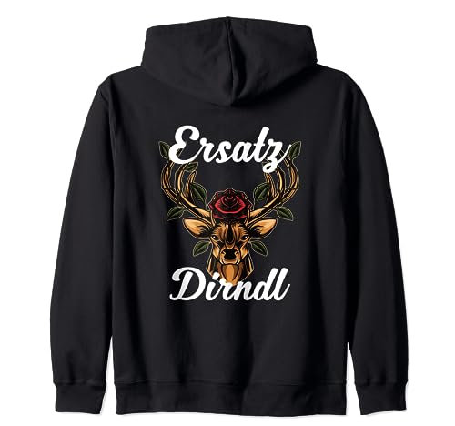 Ersatz Dirndl Sudadera con Capucha