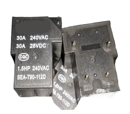 Relais T90-1A-12V-4P-30A à haute capacité de commutation 4 broches