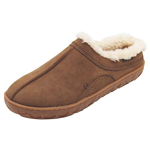 FLOJOS Men's Que Sherpa Lined Slipper