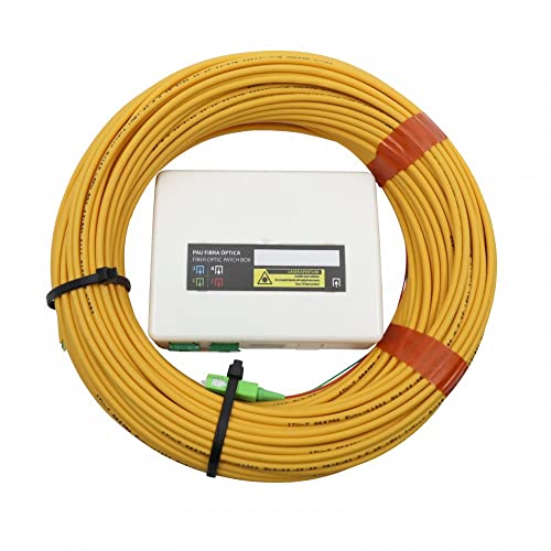 PAU Fibra Óptica Televes de 2 salidas: Olvida los cortes con su cable de 55m