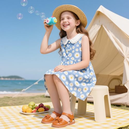 Image of Kiderence Toddler Girls Sandals Little Girls Kids Summer Shoes Toddler Sandals
