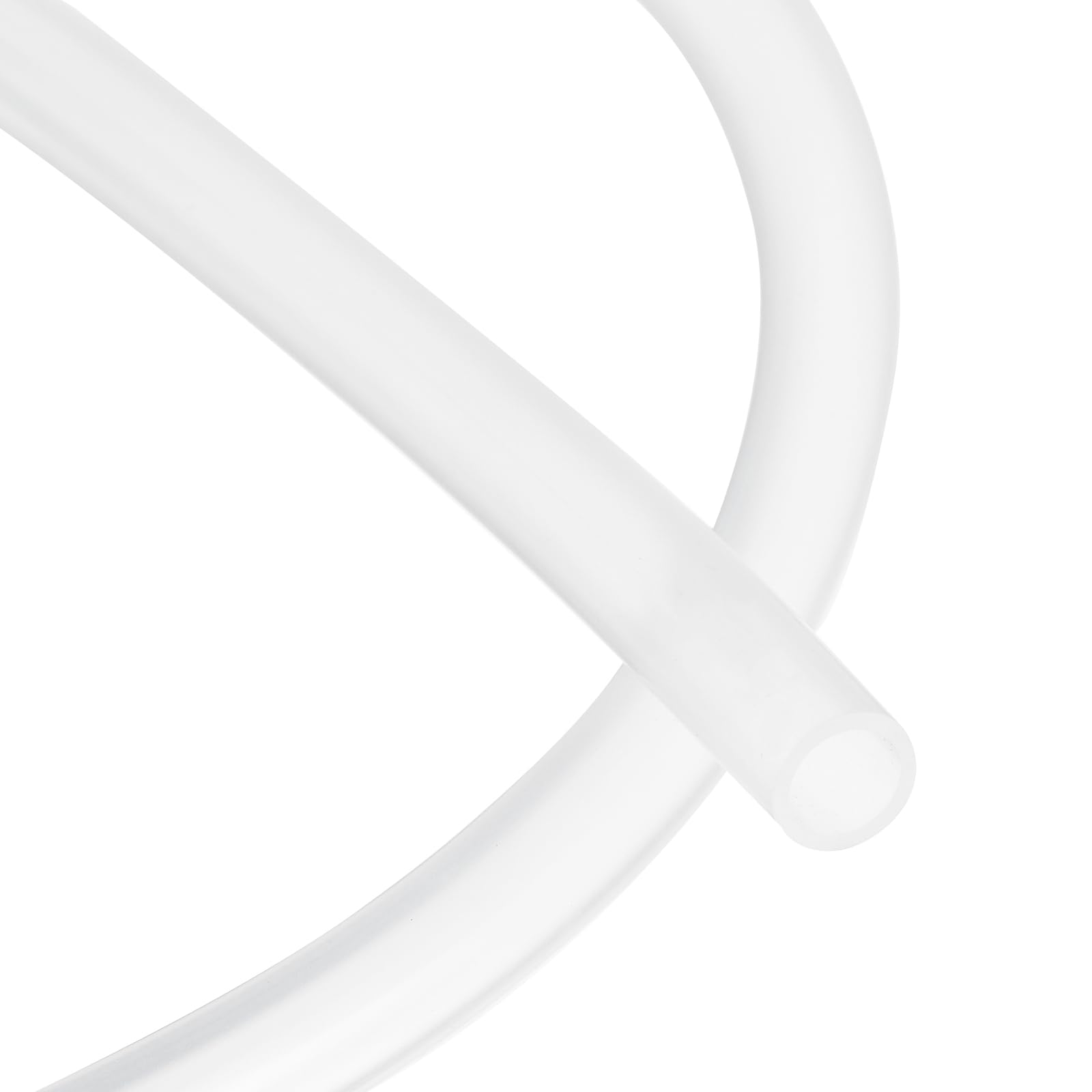 DMiotech Silicone Tubing Clear Plastic Tube, 6mm(1/4") ID x 8mm OD 6ft(2m) Silicone Tube Flexible Hose