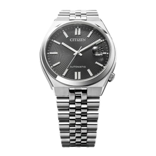 Image of Citizen Tsuyosa 60 Men Automatic Black Dial Analog Stainless Steel Watch NK0020-55E