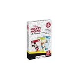 schnipp schnapp spiel müller ab 4 Jahre ASS Altenburger 22501530 Micky Maus Mickey & Friends-Quartett 4 in 1