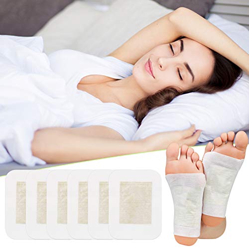 Kapmore Parches para pies, almohadillas para pies Kapmore de 100 piezas para eliminar las toxinas corporales, almohadillas para el cuidado de los pies para el cuidado de la salud y el alivio del dolor Cover