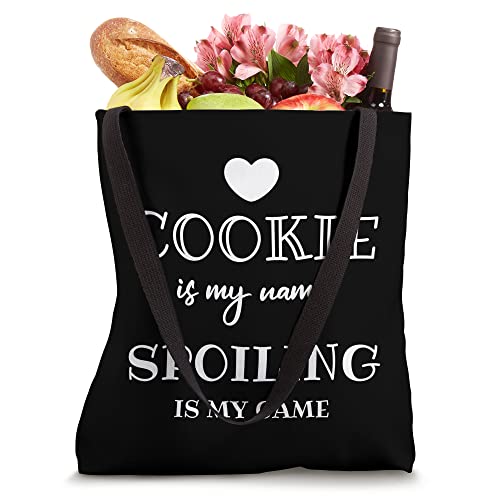 Bolso tote con estampado 'Cookie Is My Name' para abuela o abuela miniatura 4