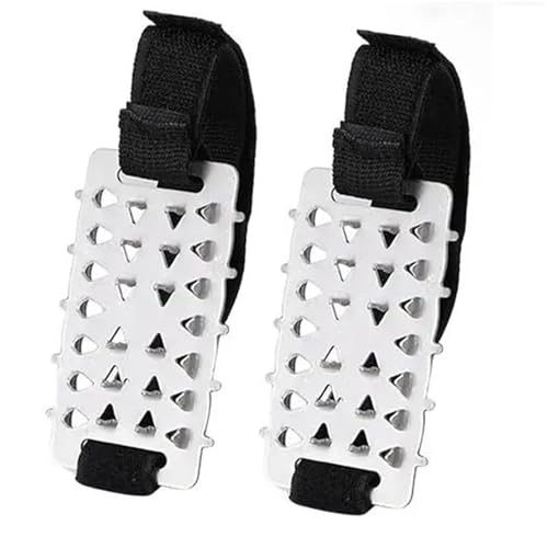 Crampones Crampones de Acero Inoxidable Antideslizantes for Calzado, con Clavos Nieve for Botas y Zapatos Senderismo Escalada De MontañA