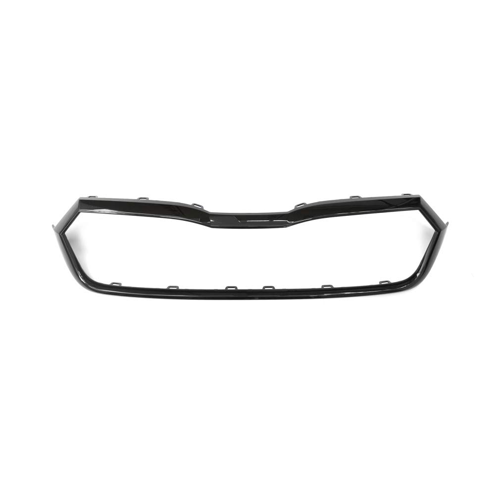 Skoda 5E3853761AF9R Abdeckleiste Kühlergrill Tuning black magic  