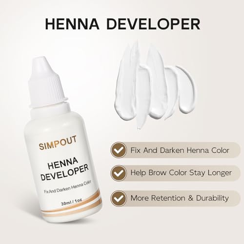 Kit de henna para cabello Simpout, 6 gramos, color marrón oscuro miniatura 5