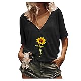 Rabe T-shirt tendance pour femme - Pour tous les styles décontractés, Noir , M