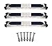 3) Hydrotools 87906 Pool Stainless Steel Ladder Rung Steps + Complete Bolts Set