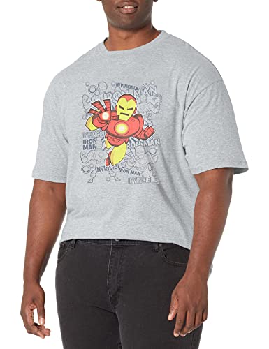 Marvel Ironman Jeté Rétro t-shirt premium coton peigné finitions soignées