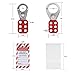 Boviisky Lockout Tagout Station Loto Locks kit Devices,Lockout Locks Kit Board with 16 Safety Padlocks,Keyed Different,Lock Out Tag Out Hasp, Do Not Operate Tags,40 Nylon Ties Loto Station