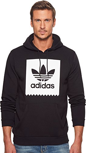 adidas Originals Men's Solid Black Bird Hoodie