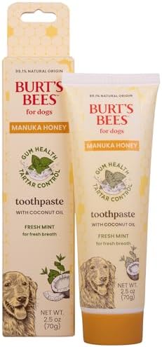 Burt's Bees for Pets Toothpaste for Dogs with Manuka Honey and Co...