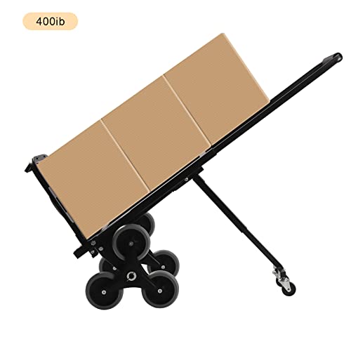 Carretilla plegable de mano con ruedas de goma 330 lb miniatura 3