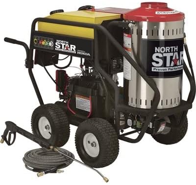 NorthStar Gas Wet Steam and Hot Water Pressure Power Washer - 3000 PSI, 4.0 GPM, Honda Engine