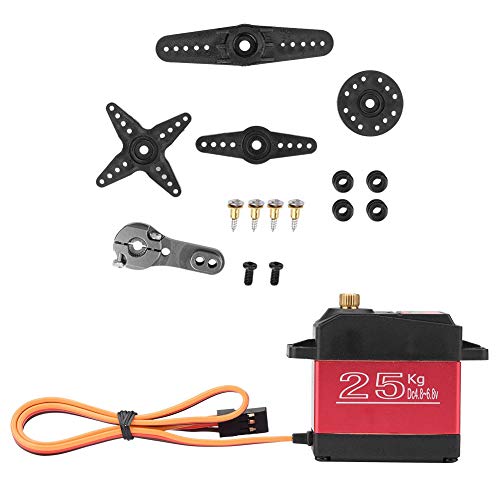 Wishiot Digital Servo 35KG Wasserdicht - 270 Grad Metallgetriebe Für RC Auto & Roboter