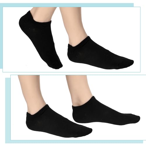 6 Pairs Ankle Socks For Women No Show Socks Womens Non Slip Socks Bulk Liner Socks Low Cut Invisible Liner Ankle Socks Cut Ankle Short Anti-Slid Athletic Running Novelty Casual Invisible Liner Socks3