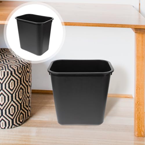 Caneca de basura rectangular compacta Homoyoyo negra miniatura 7