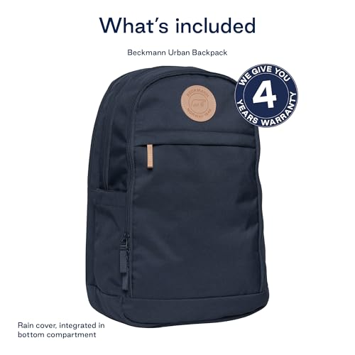 Beckmann Urban Backpack 30L grand sac à dos ordinateur imperméable bleu - 6