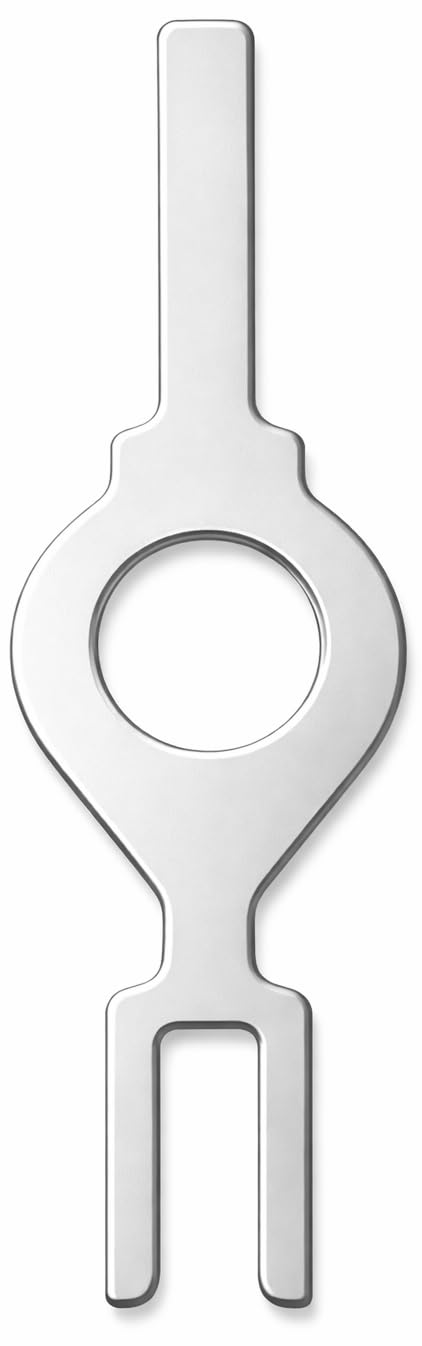 HBL1209 Fork-Shaped Light Switch Key Compatible with Hubbell Kellems, Tamper Resistant Electrical Switch Key Replacement for Commercial Wall Switches, 10 Pack