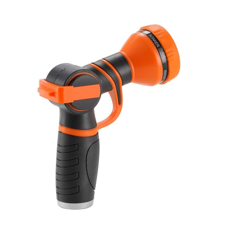 Giraffe Tools Garden Hose Nozzle Multi- Pattern Adjustable Sprayer Water Gun for Hose Reel Car Washing Pets Bathing