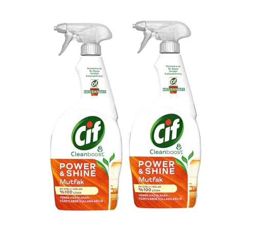 Image of Cif Power and Shine Kitchen Cleaner - 700 ml Pack Of 2