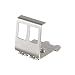 Produktbild LogiLink MP0052 Hutschienen-Adapter für 2 Keystone Module, silber