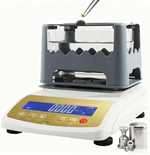 Precious Metal Analyzer, Jewelry Testing Kit, d Puri Content Detector, K Value Meter, Accurate Silver and Gold Tester, 300g Professional Precious Metals Equipment