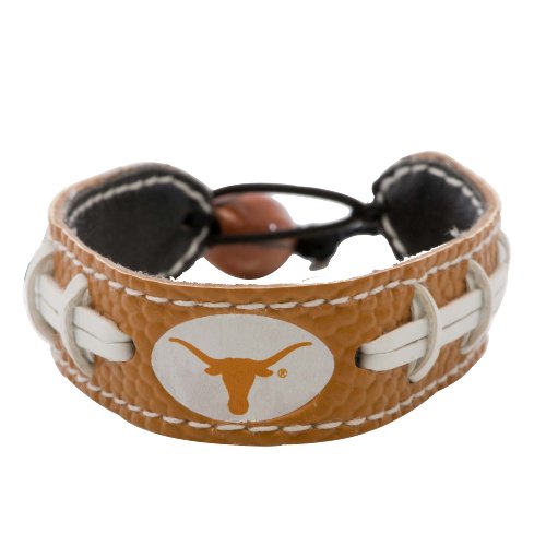 Bracelet aux couleurs de l'équipe de football des Texas Longhorns par GameWear