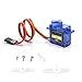 IFANCY-TECH Sg90 Servo 9g Motor RC Robot Helicopter Airplane Boat Controls(Pack of 10)