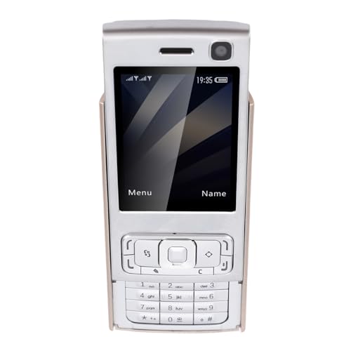 ASHATA Téléphone Portable débloqué GSM, Coque Coulissante, écran 2 Pouces, Haut-Parleur, Lecteur MP3/MP4, Emplacements pour Carte Nano SIM, Batterie 1000...
