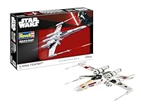 Revell Modellbausatz Star Wars X-Wing Fighter I Rebellionsjäger I Hochdetailliertes Modell im Maßstab 1:57 I I Pilotenfigur inklusive I Perfekt für Star Wars-Enthusiasten ab 10 Jahren