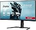 iiyama G-Master Red Eagle GCB3484WQSU-B1 Curved 1500R 86.4cm 34“ VA LED Gaming Monitor UWQHD HDMI DP USB3.2 USB-C 0.4ms 180Hz HDR400 FreeSync Premium Pip/PBP Höhenverstellung schwarz
