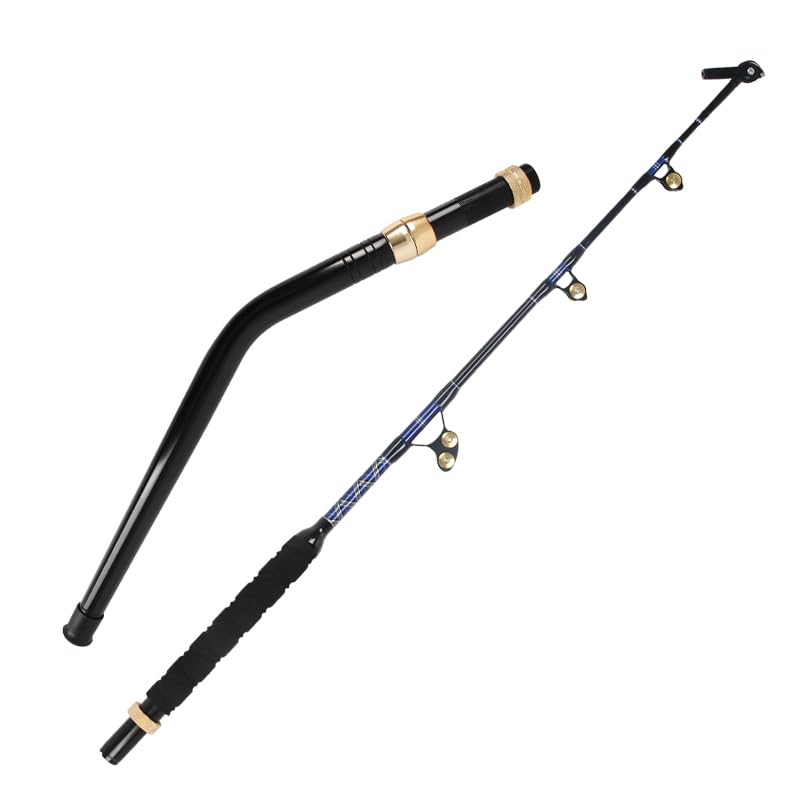 Cañas de Pesca Topline Tackle xmst-AHI 130LB Pesada para Agua Salada Trolling miniatura 1