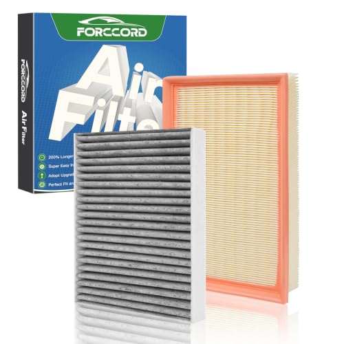 Image of Cabin & Engine Air Filter Kit for Volkswagen Tiguan 2018-25, Jetta 2019-26