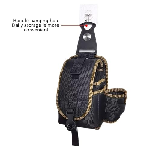 Sac à outils de taille porte-outils pour charpentier robuste - 8