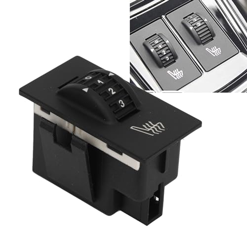Interruptor de aquecimento do assento Xeamotor, substituição para 508 3008, botão de ajuste de tempe