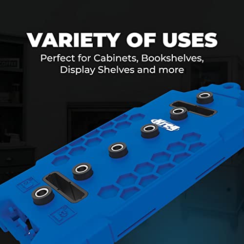 Kreg KMA3232 Shelf-Pin Jig 5 mm - Drilling Guide for Shelves - Shelf Pin Drilling Jig - Steel-Enforced Drill Guide - Woodworking Tools & Accessories 2 Kreg KMA3232 Shelf-Pin Jig 5 mm - Drilling Guide for Shelves - Shelf Pin Drilling Jig - Steel-Enforced Drill Guide - Woodworking Tools & Accessories - Image 2