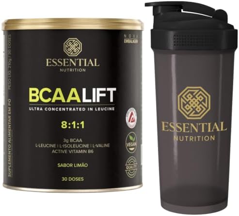 BCAA Lift 8:1:1 Essential Nutrition - Áminoacidos essenciais + Vi...