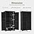 MCombo Outdoor Storage Cabinet, Garden Storage Shed, Outside Vertical Shed with Lockers, Outdoor 63 Inches Wood Tall Cabinet for Yard and Patio 0870 (Black)