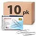 Officemate Giant Paper Clips, Pack of 10 Boxes of 100 Clips Each (1,000 Clips Total) (99914)