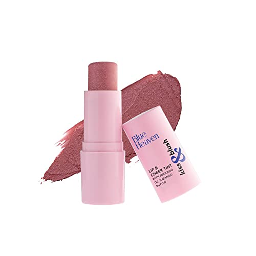 Blue Heaven Kiss & Blush, Lip, Cheek & Eyes Tint, Roasted Berry, 8.5gm