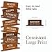 Saintilway Productions - Bible Tabs Premium Tear Resistant Bible Tabs – Easy to Apply, Laminated for Durability – Old & New Testament – Perfect for All Bibles - for Women and Men (Brown)