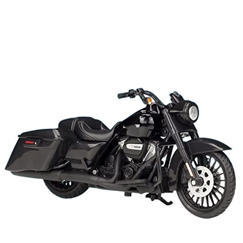 Moto 1:18 Harley-Davidson miniature de collection en alliage avec socle de présentation noir 2017